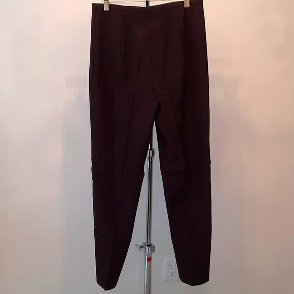 Brown Stretch Pants - Picture 2 of 2